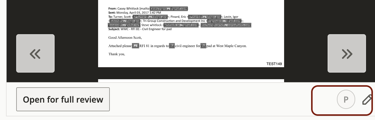 Quick Review Documents and Results – Knowledge Base