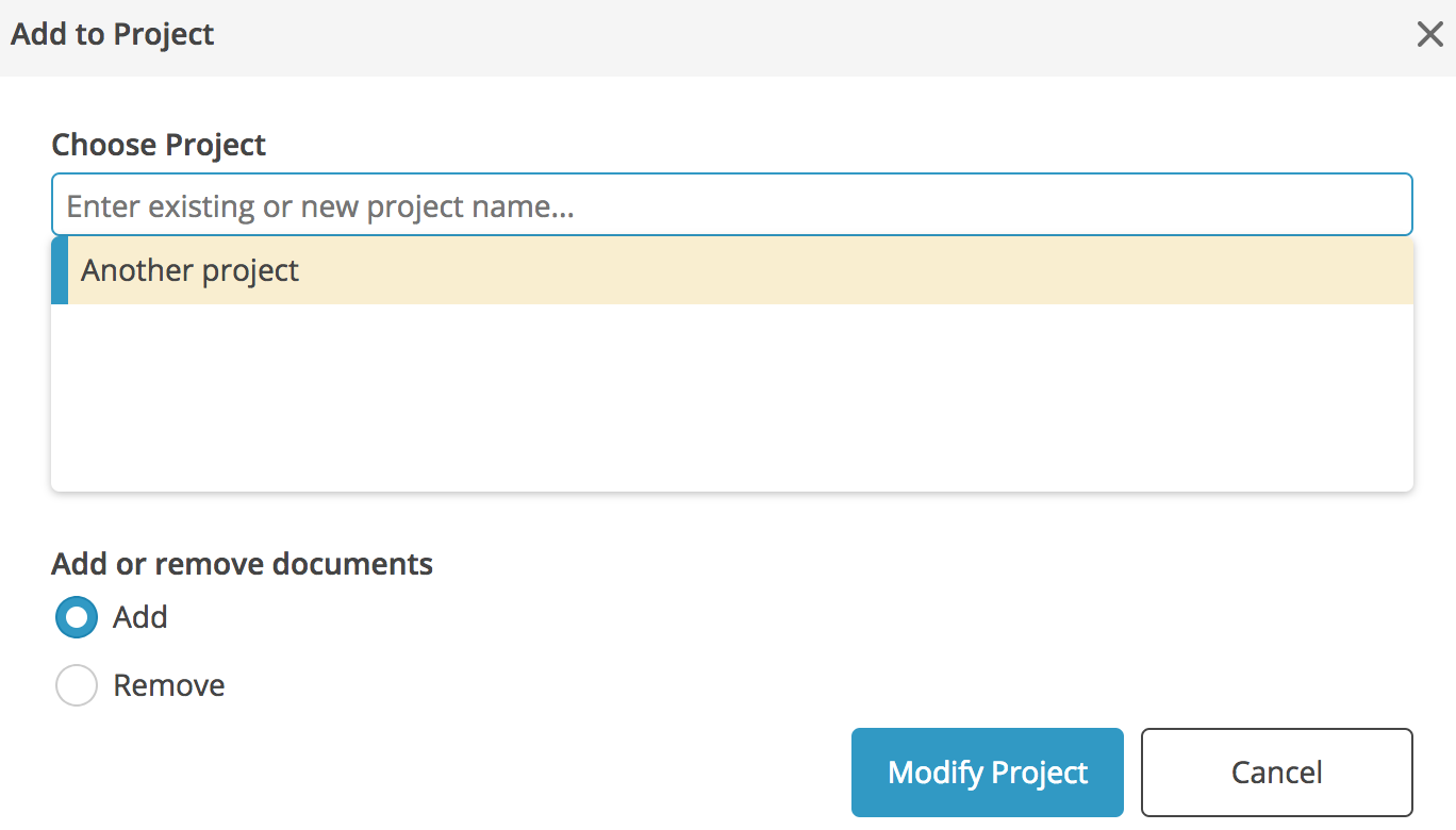 Add and Remove Project Members - BlueRithm Knowledge Base