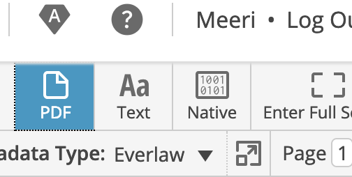 Navigating and Viewing Documents in the Review Window – Knowledge Base