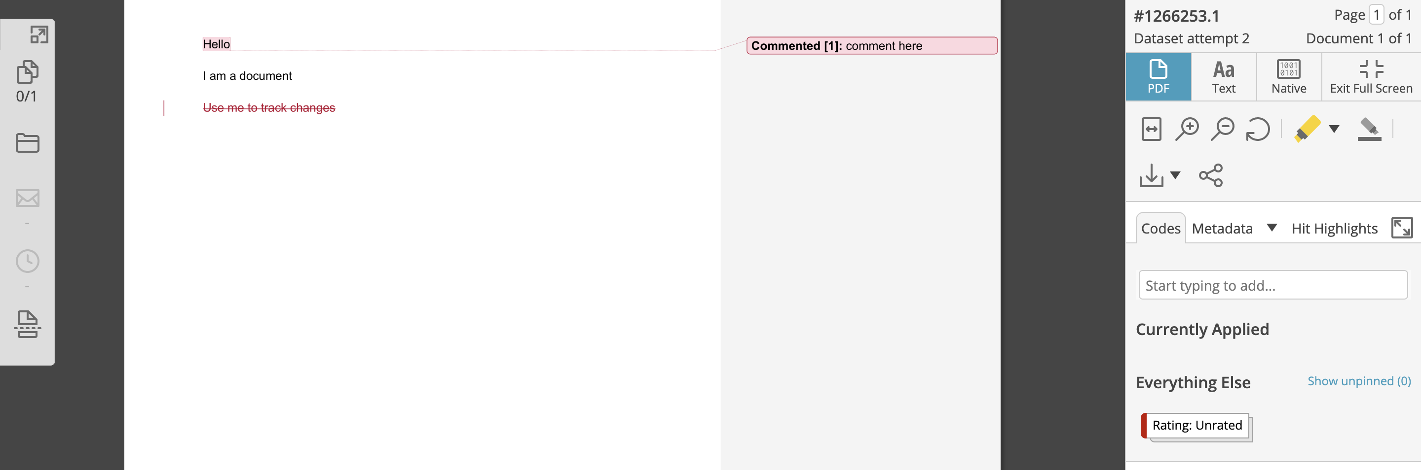 Navigating and Viewing Documents in the Review Window – Knowledge Base