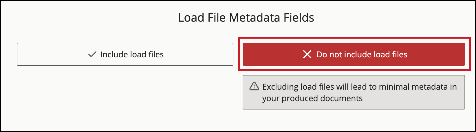 do not include load files.png