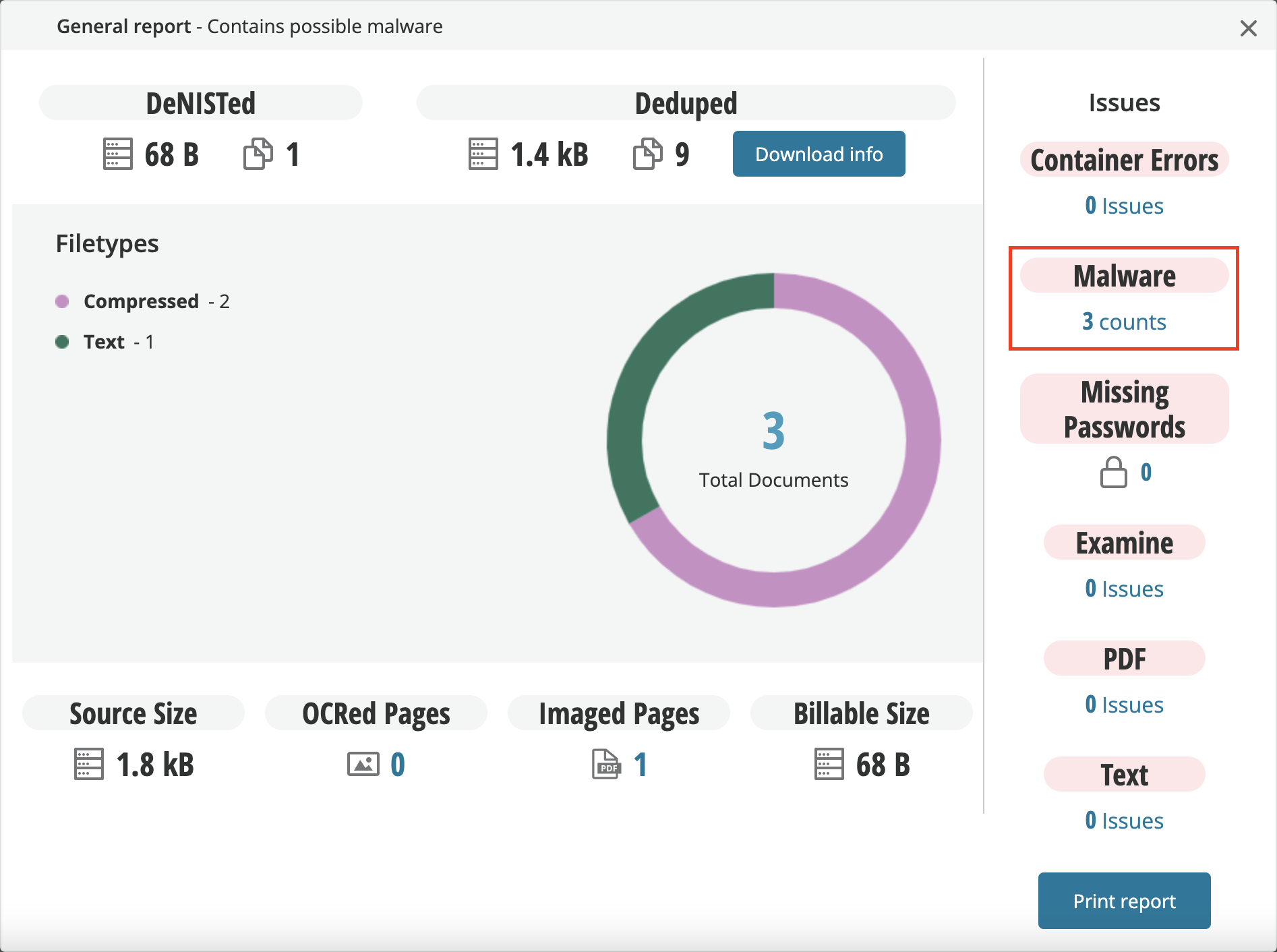 Malware analysis  No threats  detected